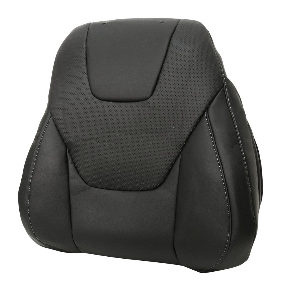 NLQR Driver Side Bottom and Top Lean Back Replacement Perforated Leather Seat...