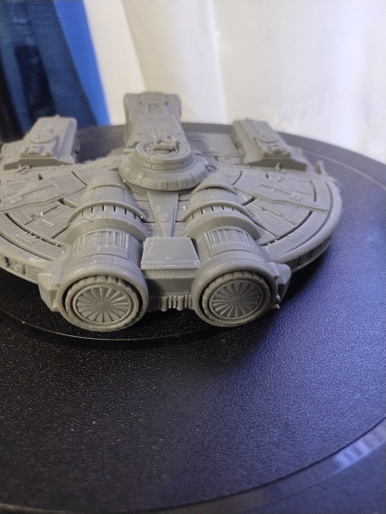 Star Wars Ebon Hawk Dynamic-class freighter 3d Resin Print 6"x6"