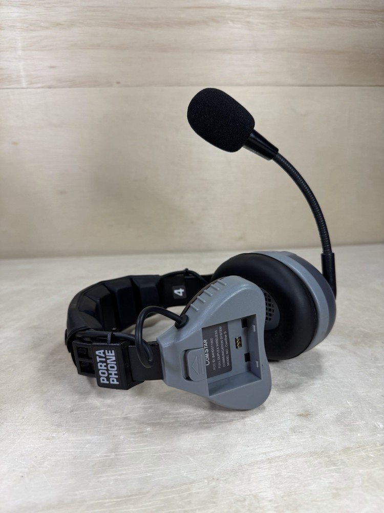 Porta Phone COMSTAR S Wireless Intercom Headset Communication Mic (no battery)