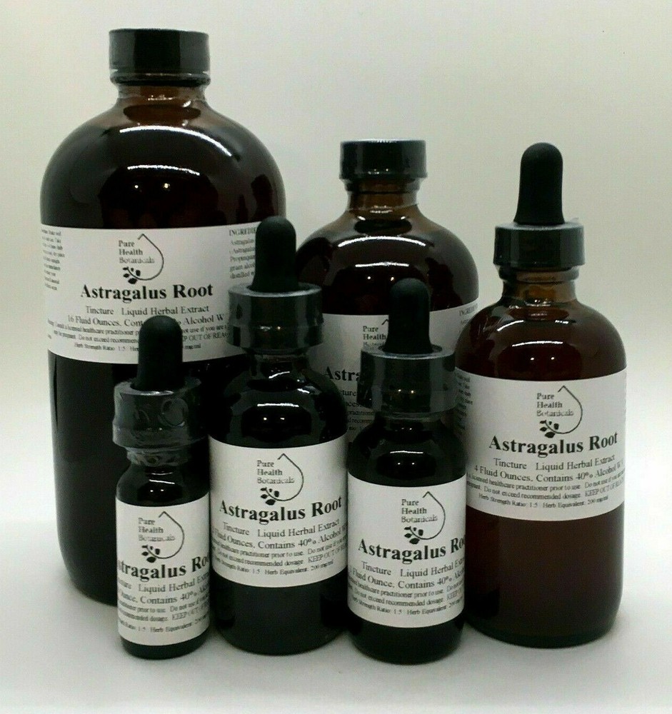Astragalus Root Tincture, Extract, Adaptogen, Energy, Immune Support, TCM Herbal