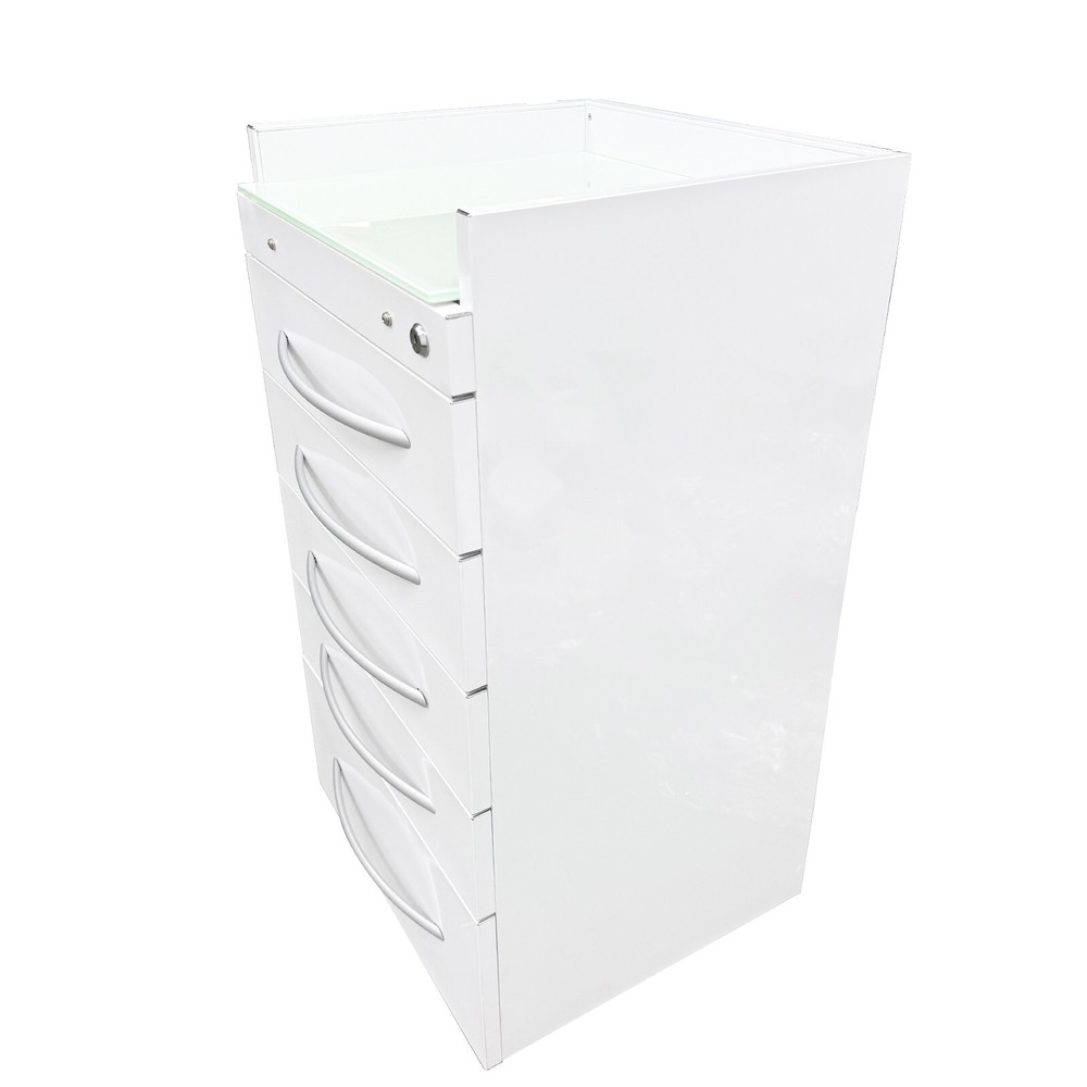 17.7"*15.7" Versatile ABS-Structured Office Side Cabinet Home Side Cabinet wit