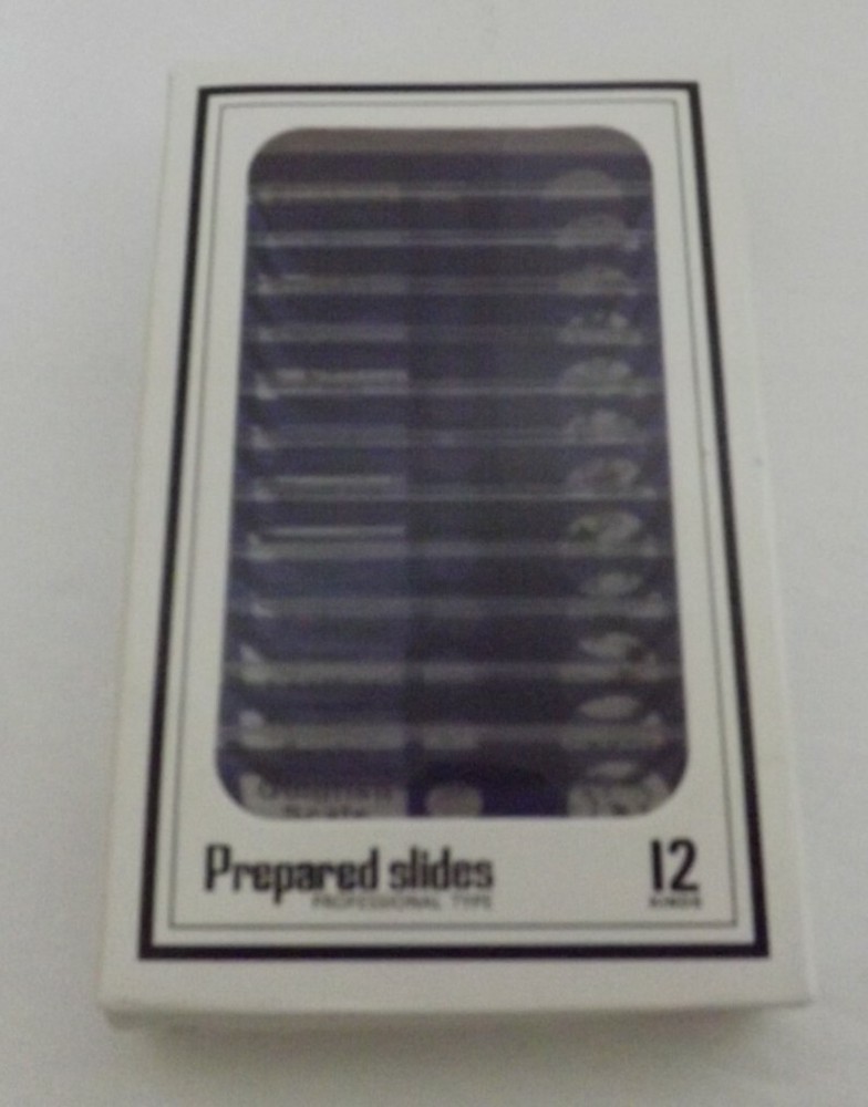 Animal Microscope Slides 12 pc