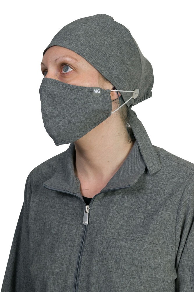 Medgear Unisex Scrub Cap and Mask Combo