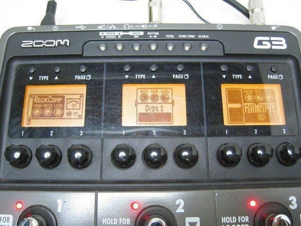 Zoom G3 Multi Effects Processor Guitar Pedal USED