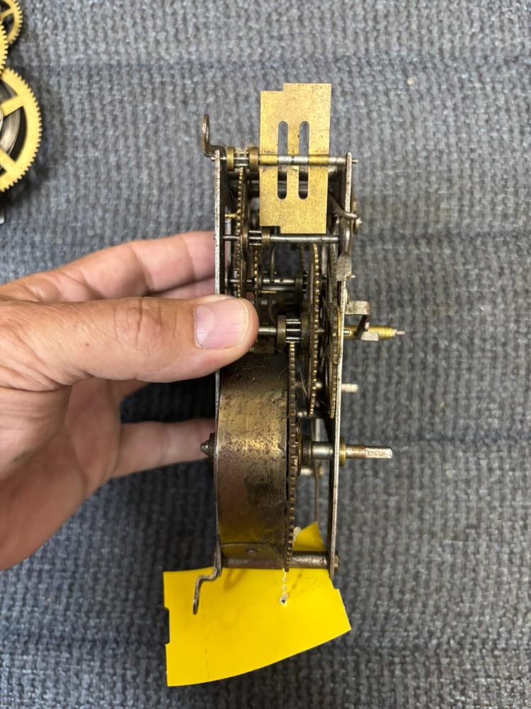 E Ingraham 1879 Eight Day Kitchen Clock Movement.