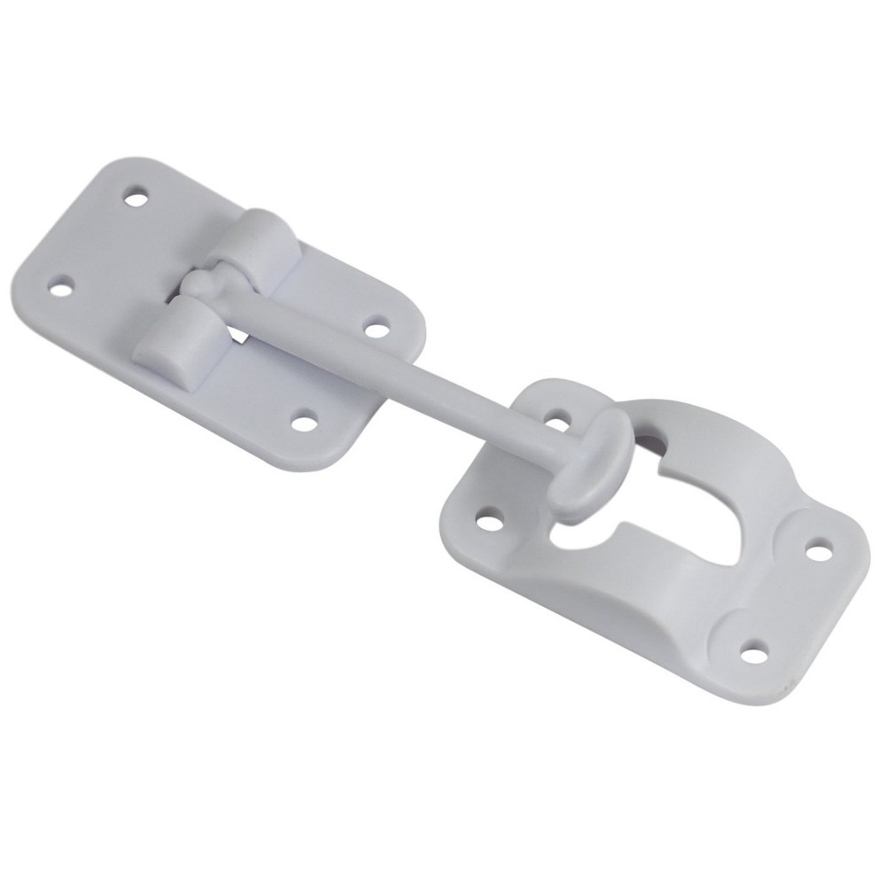 1 set 3-1/2" T-Style Door Catch Latch Holder RV Camper Trailer Cargo Hatch White