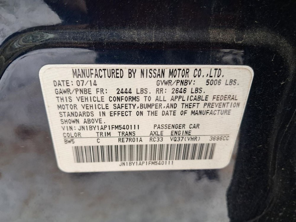 Info-GPS-TV Screen Display Screen Dash With Navigation Fits 11-17 QUEST 4954353