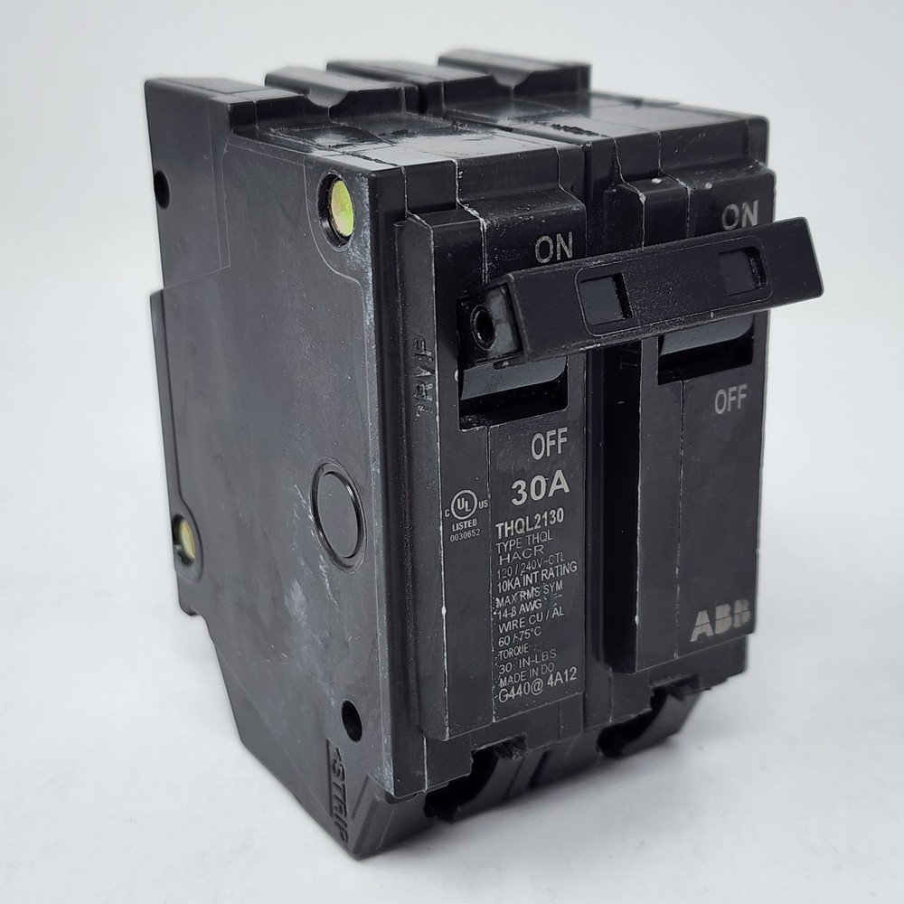 ABB 30A Double Pole Circuit Breaker THQL2130