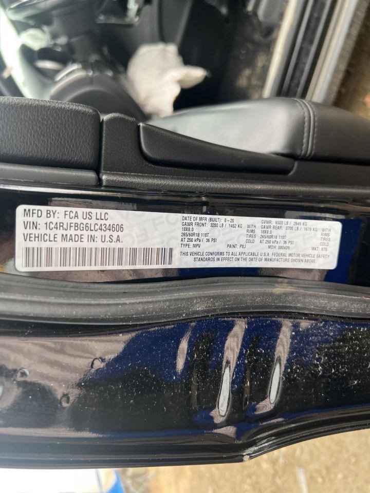 Camera/Projector Radar Unit Blind Spot Alert Fits 16-20 DURANGO 201664