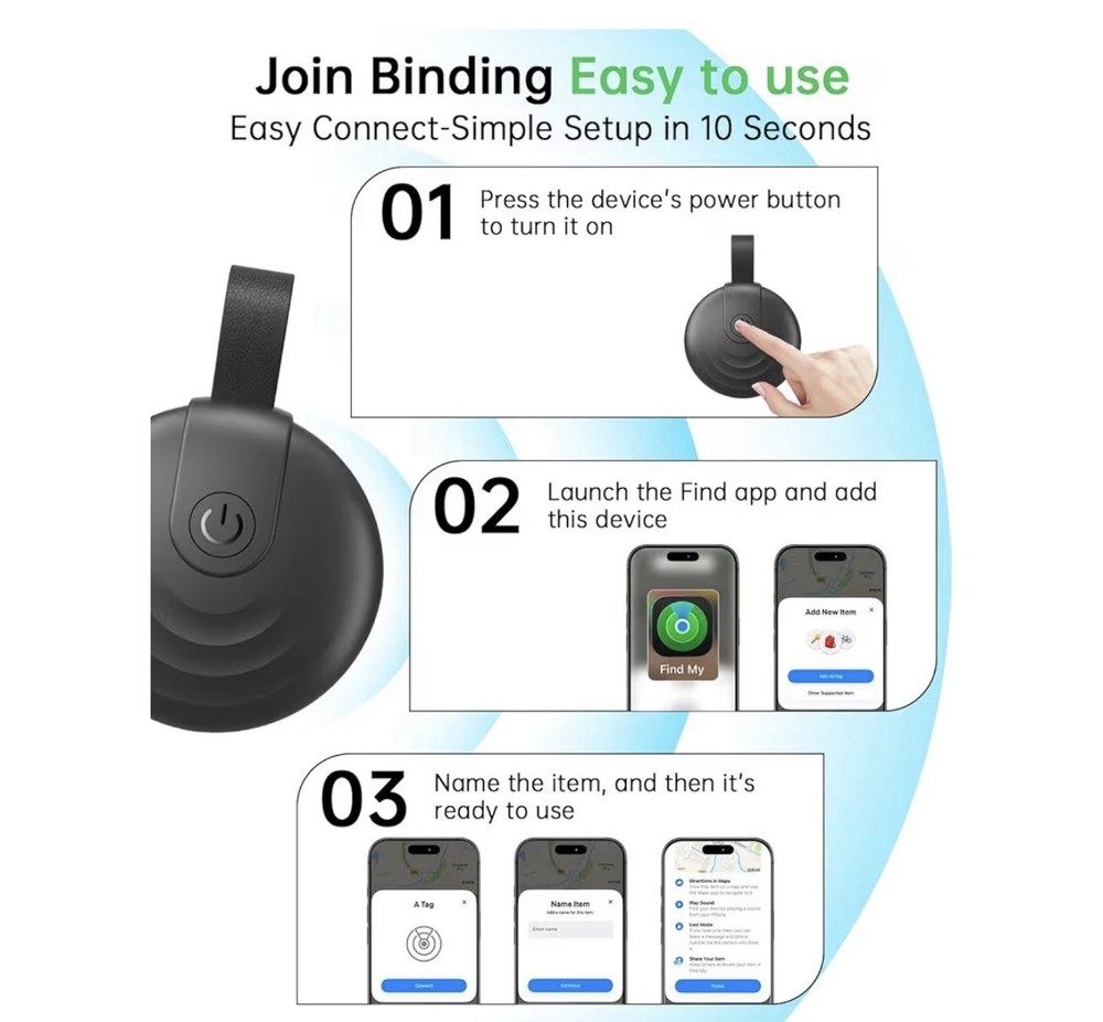 Air Tracker Tags (iOS Only) 4 Pack