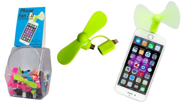 Cell Phone Fan Fits Android Micro USB Smartphone 6 Colors Mini Cool Cooling