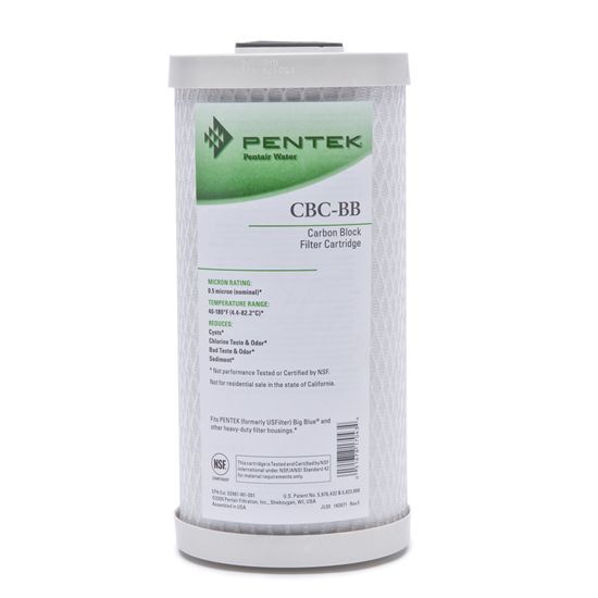 Pentek CBC-BB 0.5 Micron Cyst Reduction Whole House Carbon Water Filter