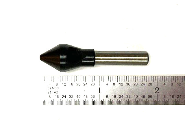 #1 HSS Zero Flute Countersink and Deburring Tool 60 DEGREE 5/32-13/32 Dia Range