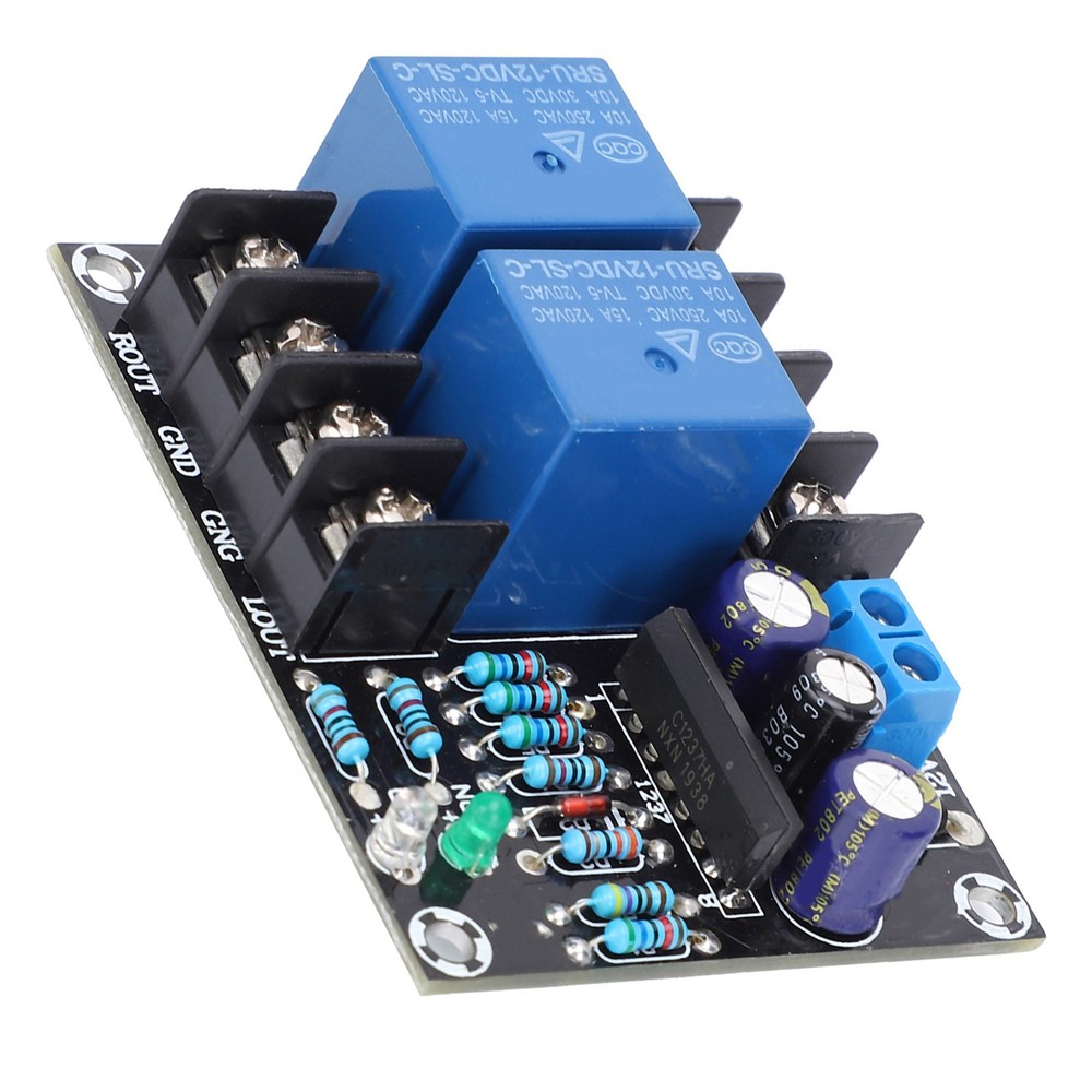 Speaker Protection Board DualChannel Voltage Regulator Delay Module AC1215V
