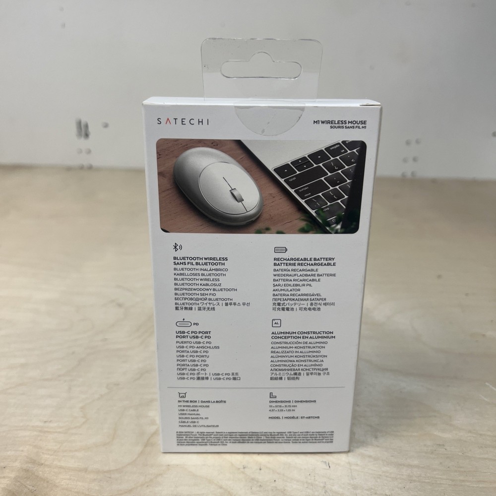 Satechi M1 mouse Ambidextrous Bluetooth Optical