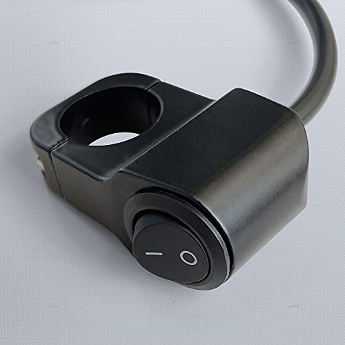 Motorcycle Handlebar Switch Waterproof ATV Handlebar Style A-Black 2 Piece 2