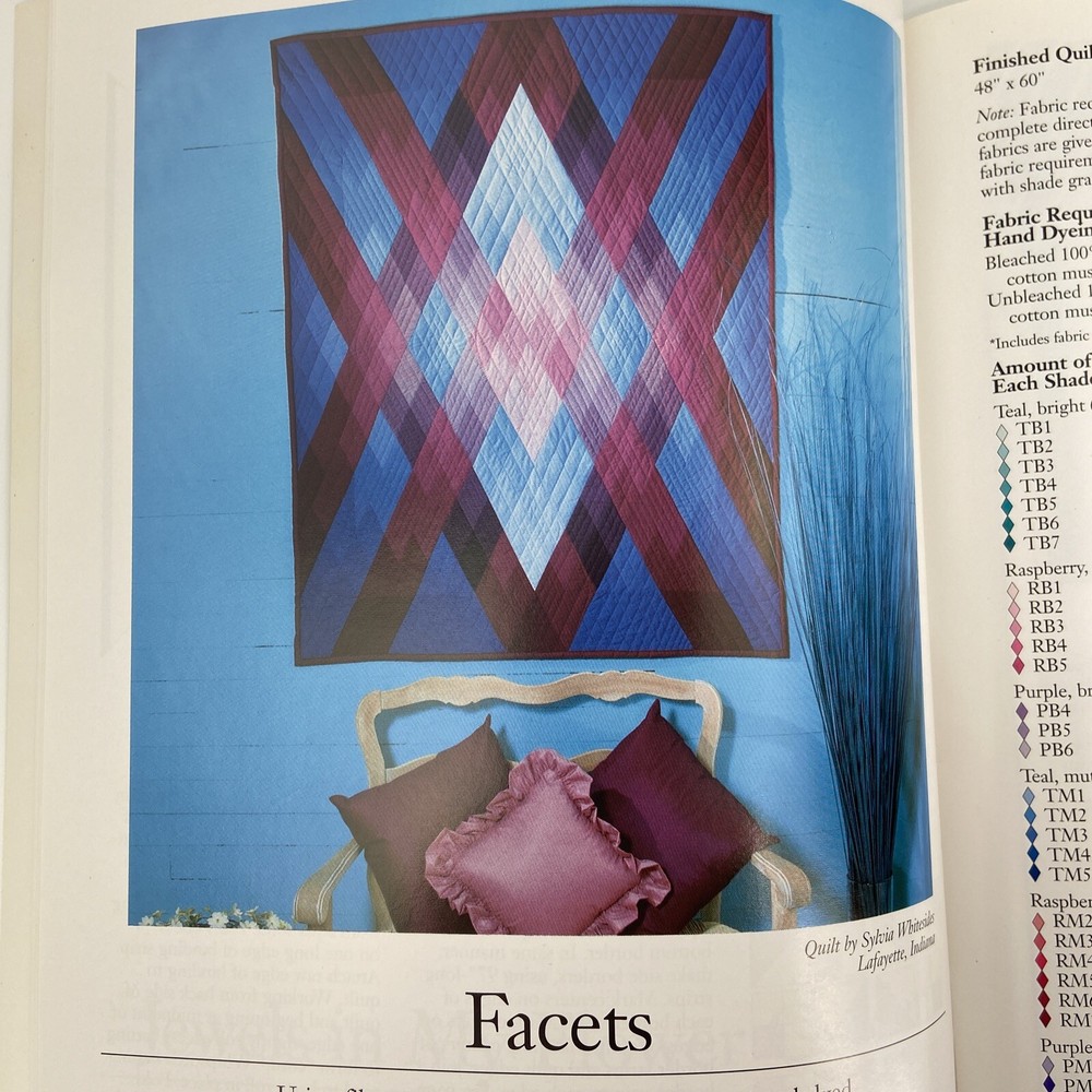 Patchwork Gems Quilts Made Easy Designs 12 Patterns Techniques 48 Pages