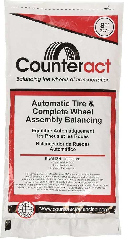 Counteract 451-00208 Bag (Tire Balancing Beads, 8 oz)