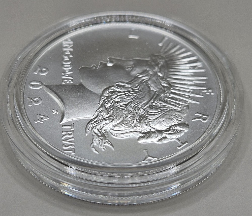 2024 Peace Silver Dollar - OGP Box & COA (24XH)
