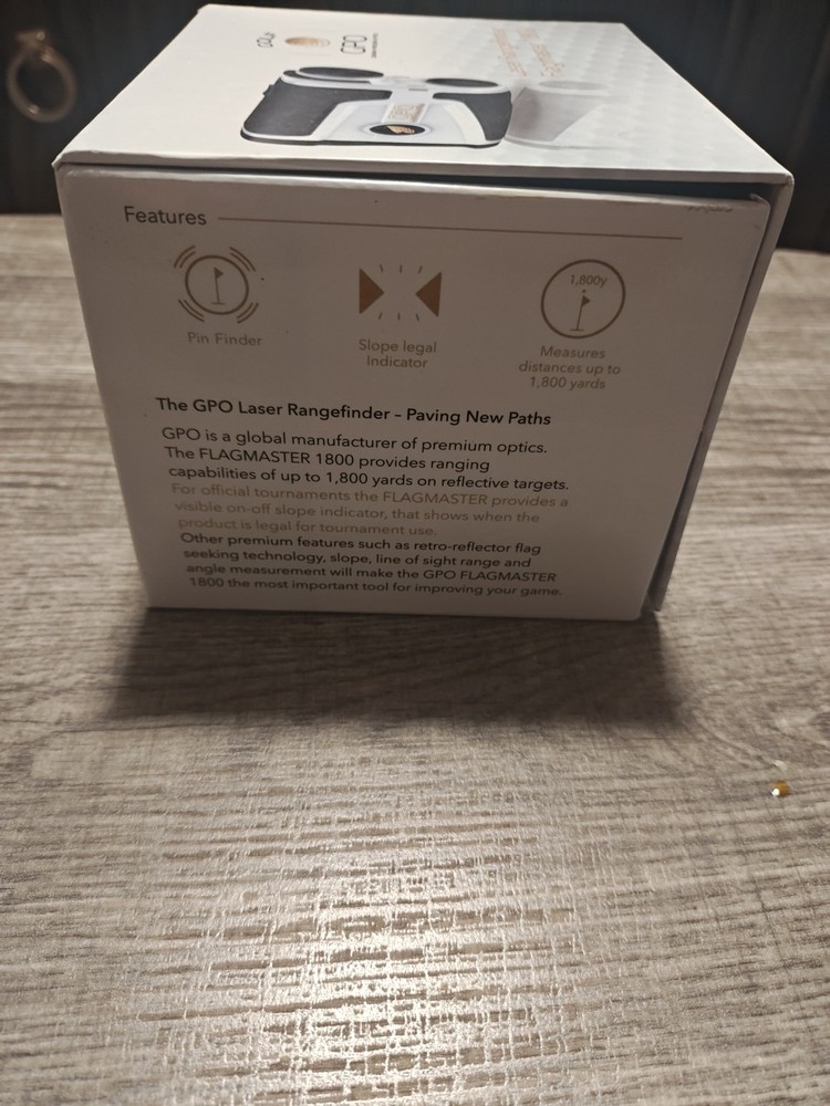 GPO Compact Premium Golf Laser Rangefinder 1800
