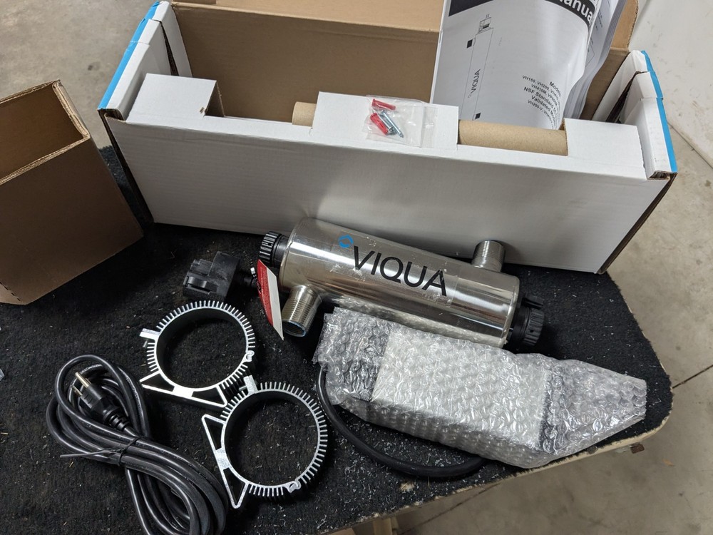 Viqua VH150 Whole Home UV Water Disinfection Cleaning System - 5 GPM !Charity!