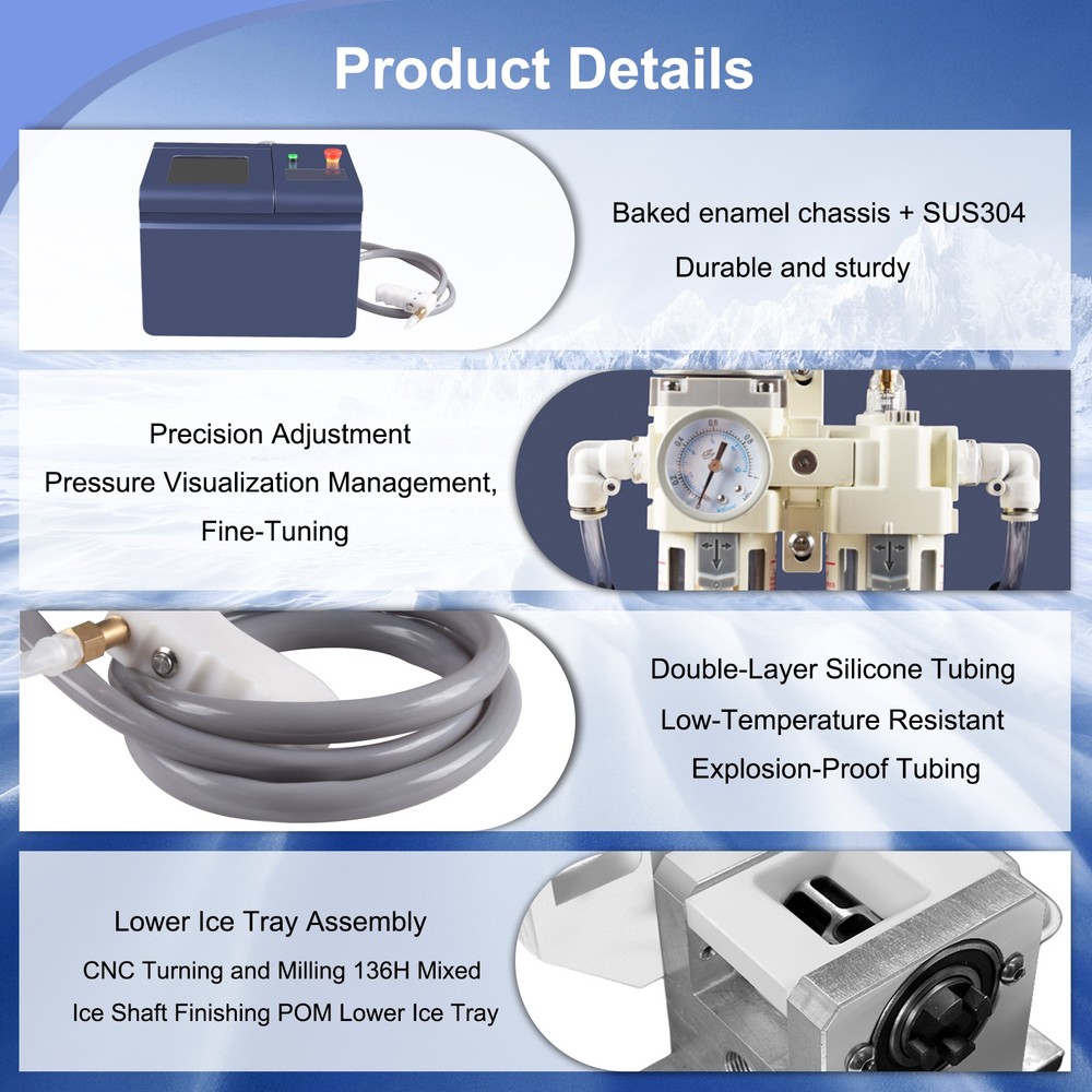 Portable Mini Dry Ice Blasting Machine Cleaning Machine For PCB Burrs Remove AU