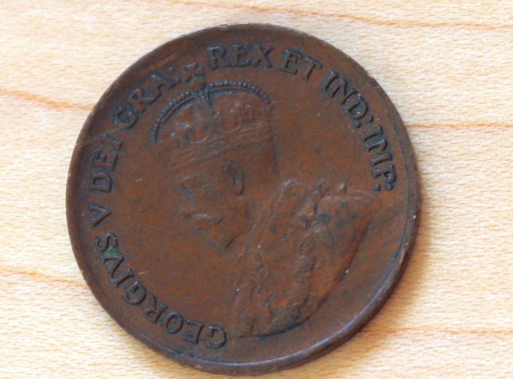 1932 Canada 1 Cent George V