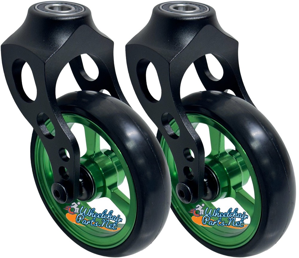 4" x 1" Caster Fork Assemblies