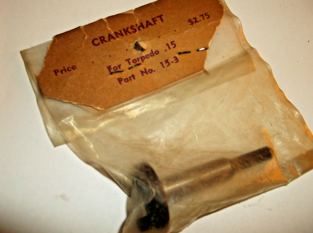 TORPEDO ,15 C/L (GH) ENGINE CRANKSHAFT.. NEW IN PACK