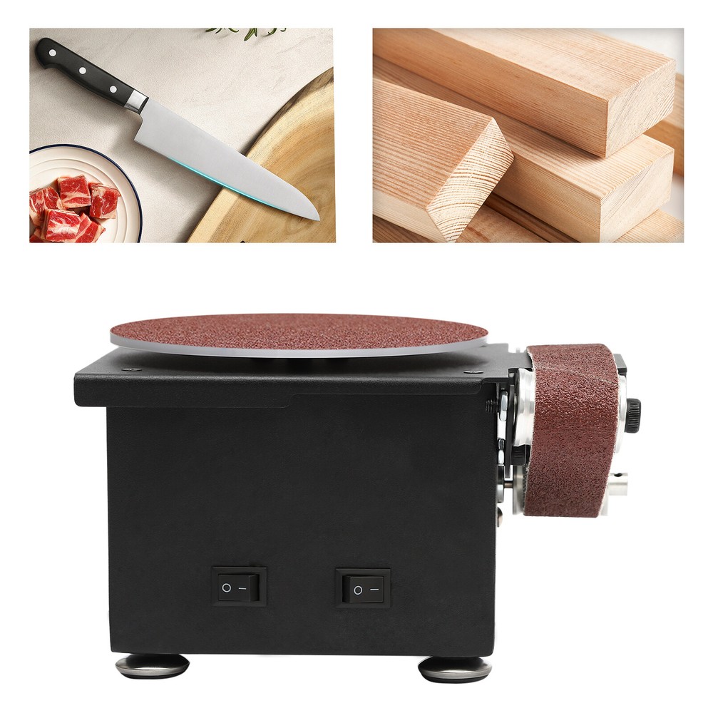 6inch Electric Disc Sander Machine Edge Sharpener Mini Bench Polisher Tools Kits