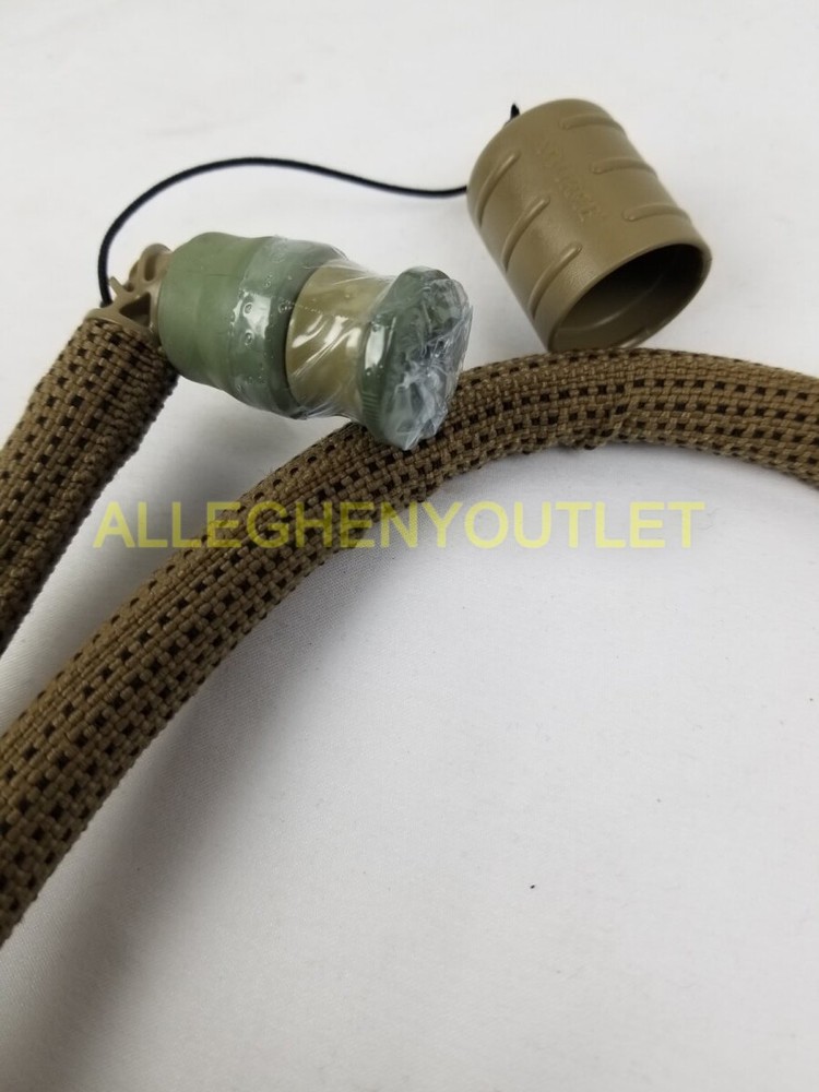 NEW SOURCE USMC HYDRATION SYSTEM REPLACEMENT TUBE HOSE KIT COYOTE QUICK CONNECT