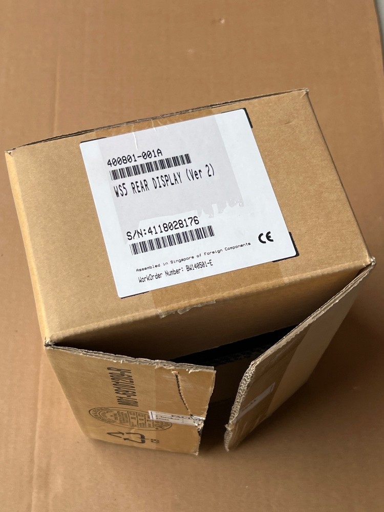 Micros Workstation Integrated LCD Rear Display  400801-001A