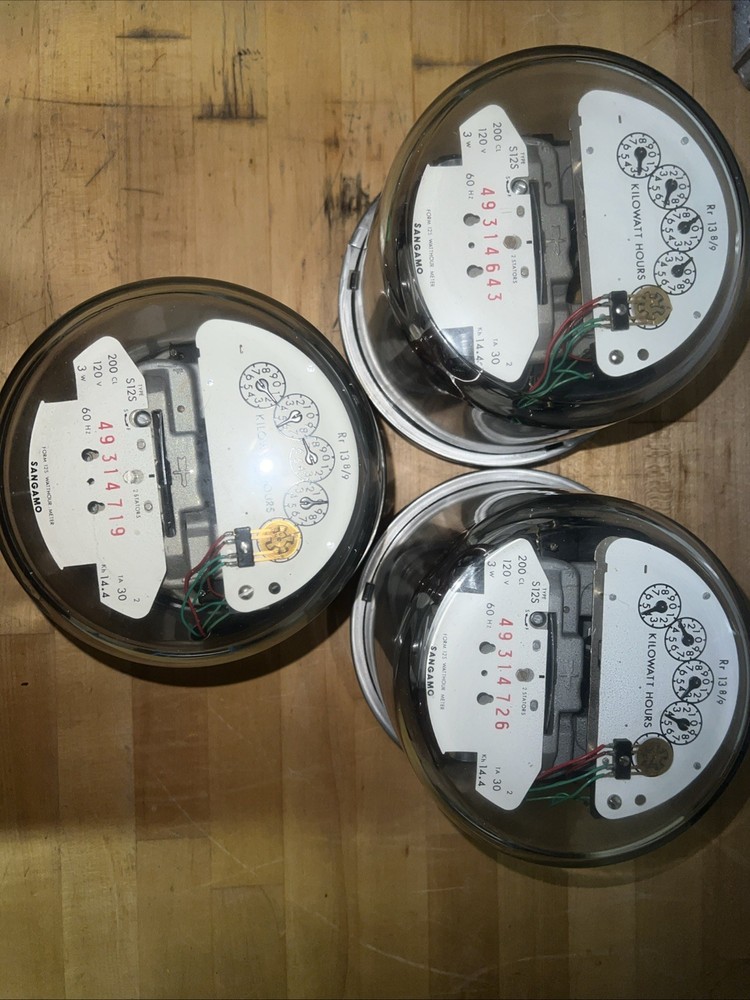 Sangamo Kilowatt Hour Meter Type S12S