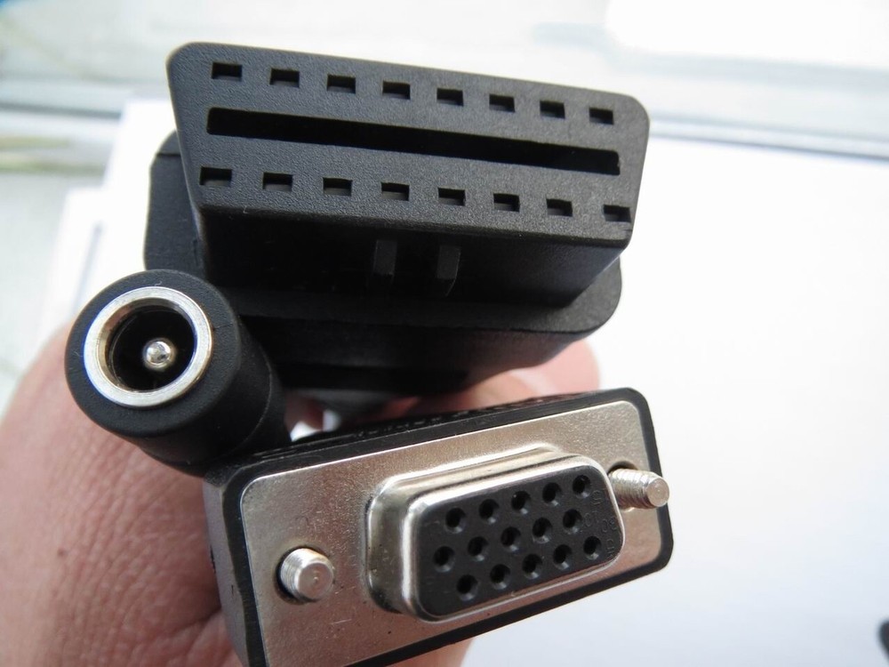 Launch X431 IV 3 Rows Pins OBD I ADAPTOR BOX SWITCH WIRING Conversion Cable