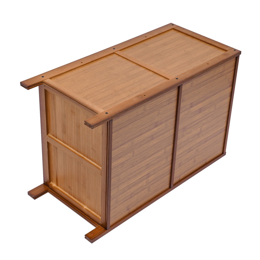 Modern Nightstand 2 Drawers End Side Table Bedside Table with Storage Cupboard