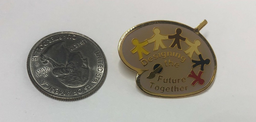 Designing The Future Together Paint Palette Pin