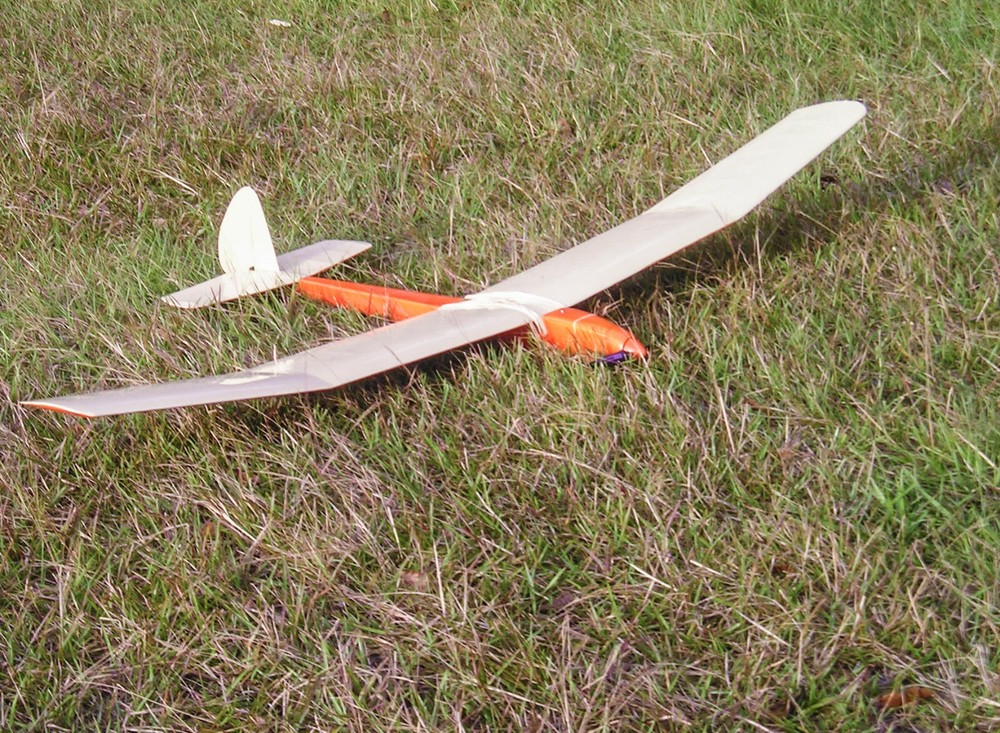 WANDERER PLAN + CONSTRUCTION & POWER POD ARTICLES for 72" RC Model Sailplane