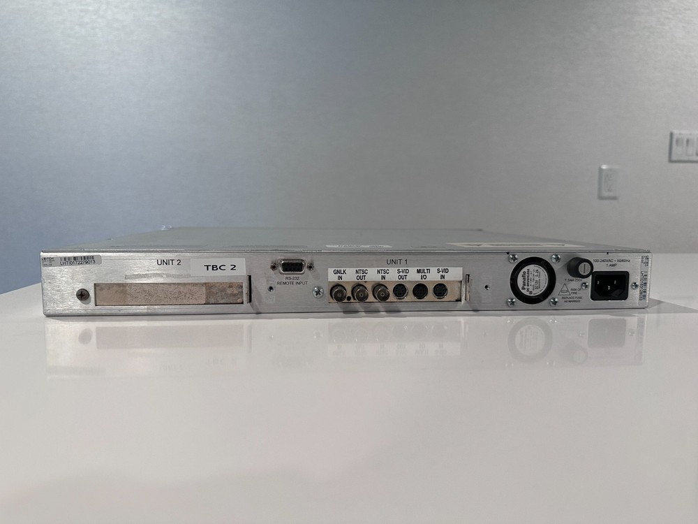 Leitch DPS-235 TRANSCODING TBC/SYNCHRONIZER - Used - Working