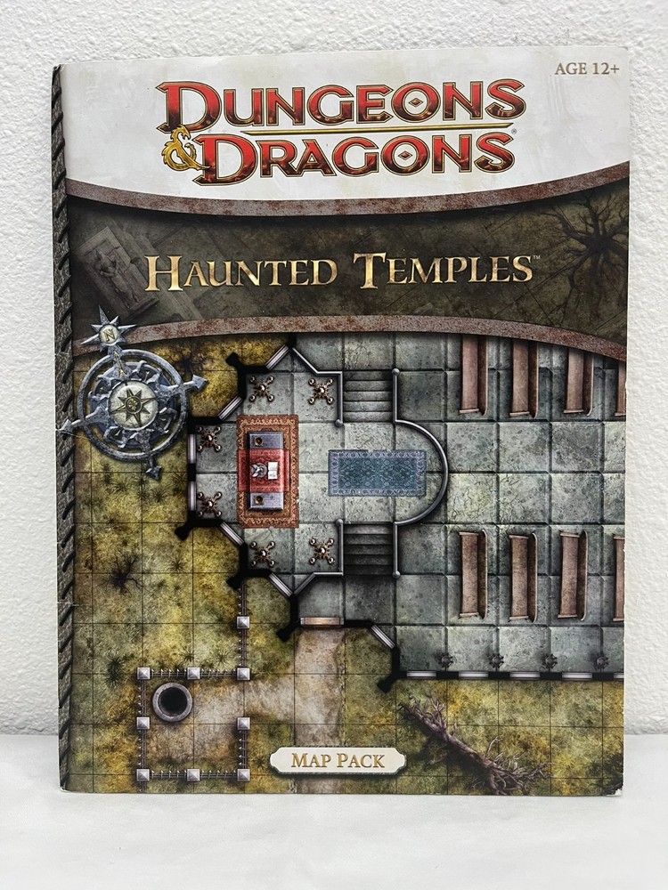 Dungeons and Dragons 4e Haunted Temples Map Pack