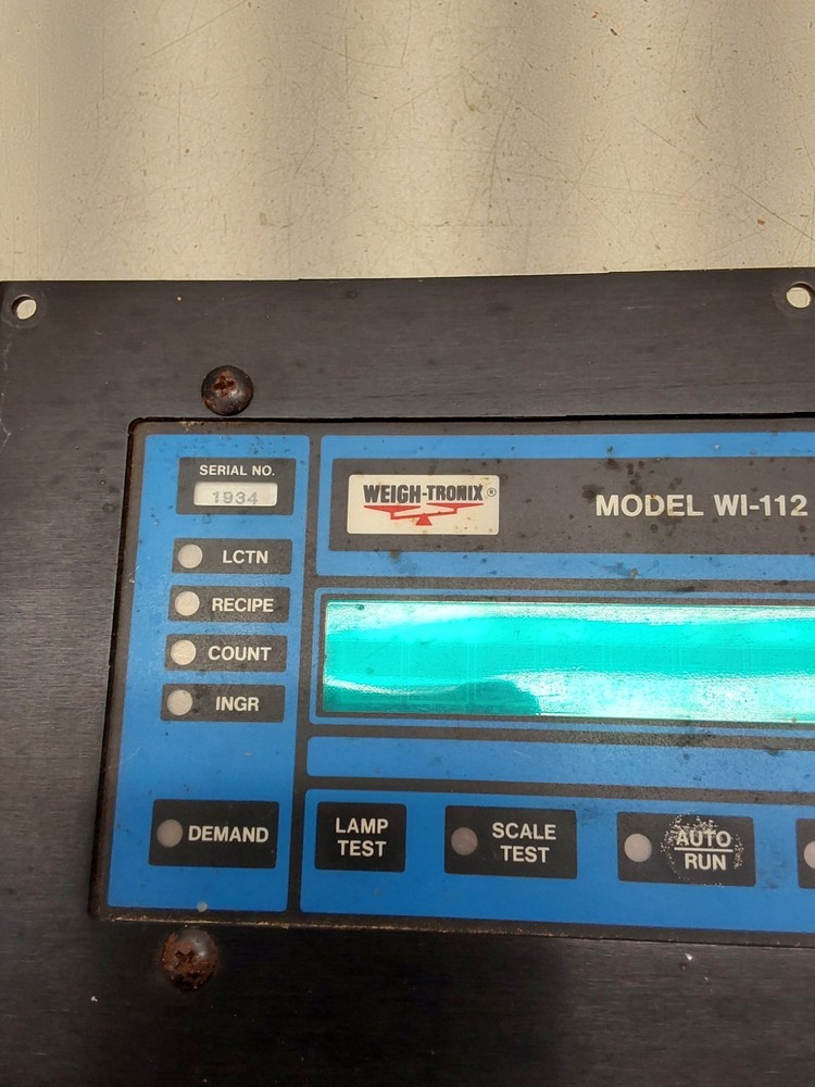 Weigh Tronix Model WI-112