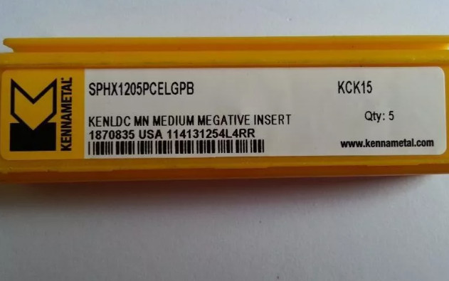 Original Carbide Inserts 5 Tablets SPHX1205PCELGPB KCK15
