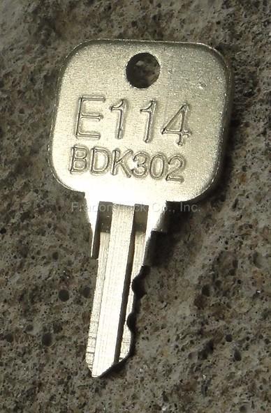 Paper Towel Dispenser Key E114 Precut Key Utility