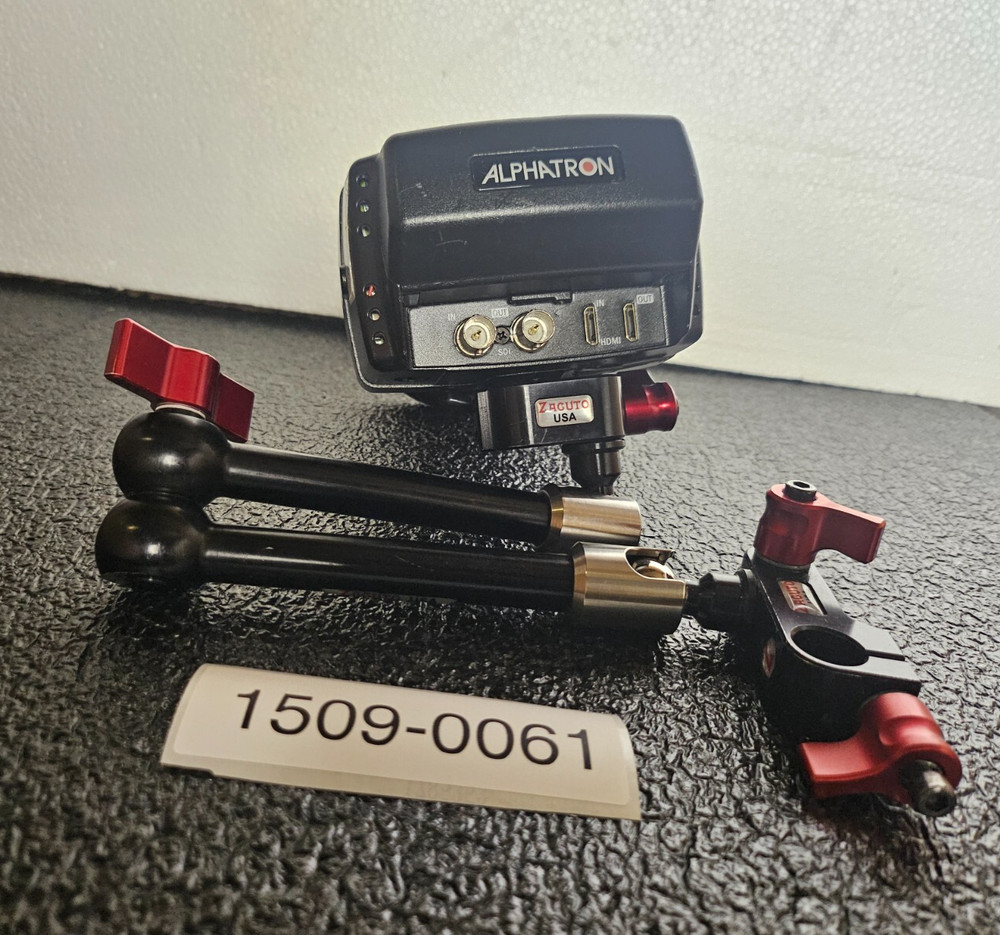 Alphatron EVF-035W-3G Electronic Viewfinder With Camera Mount - USED
