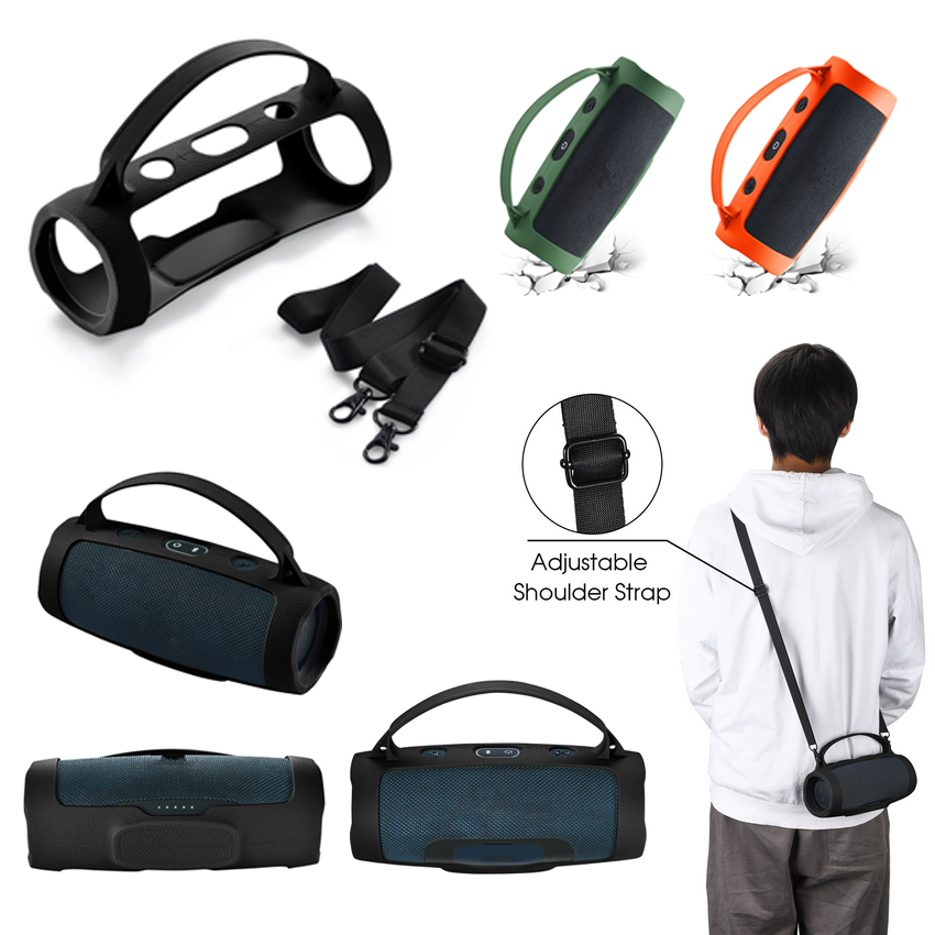 For JBL Charge Essential 2/Charge 4 Bluetooth Audio Silicone Protective Case