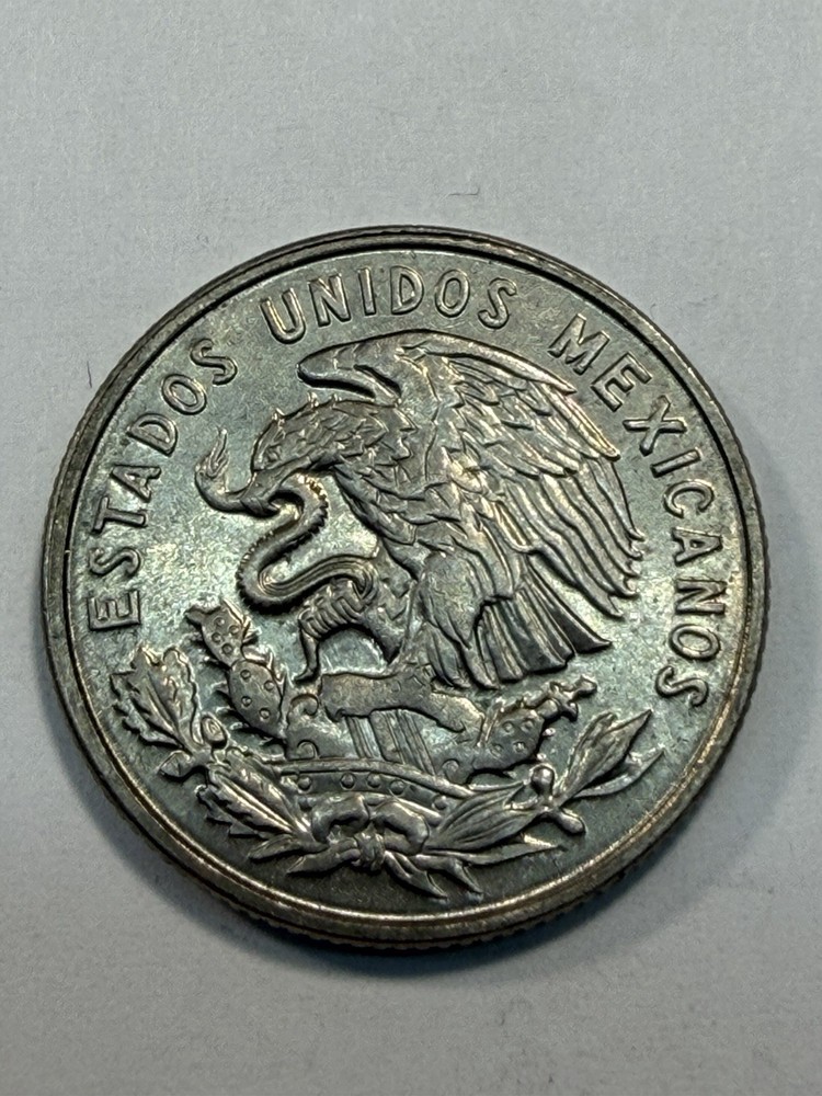 1964 Mexico 25 Centavos UNC