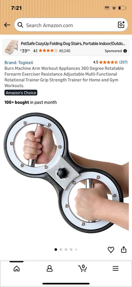 TOGIEEII rotating burn machine