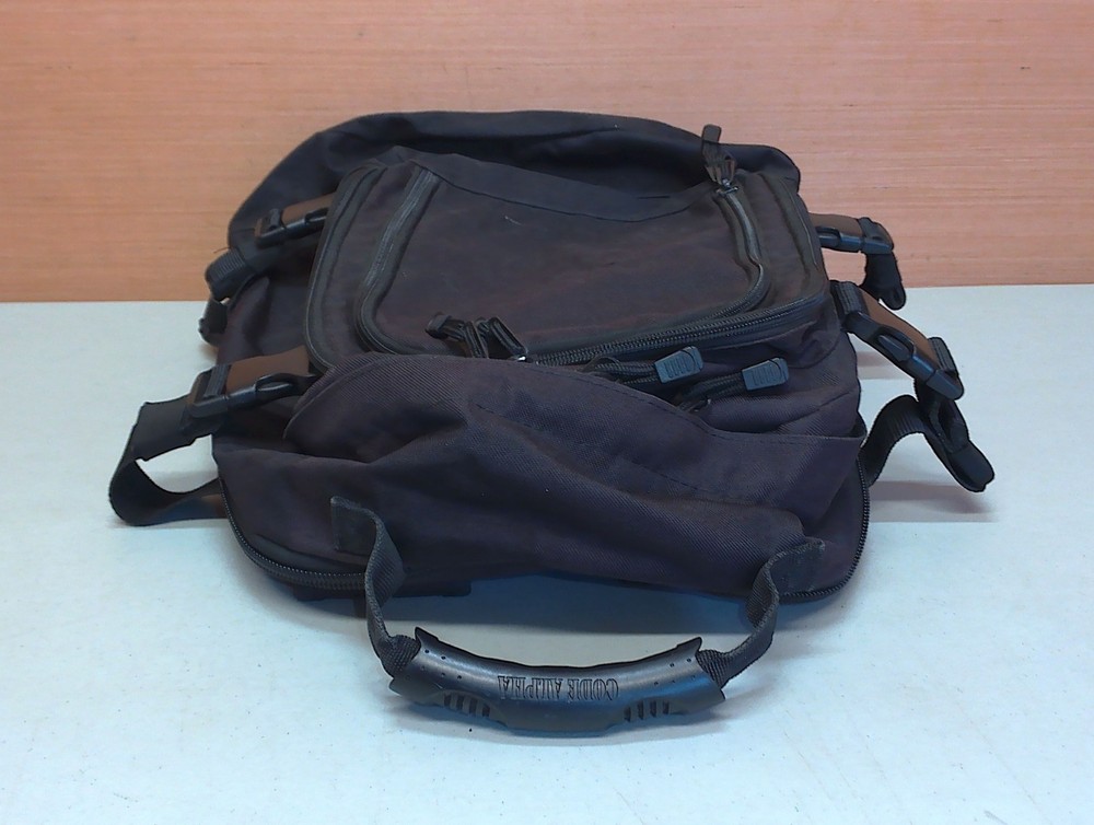 Code Alpha Black Expandable Backpack Hiking Pack