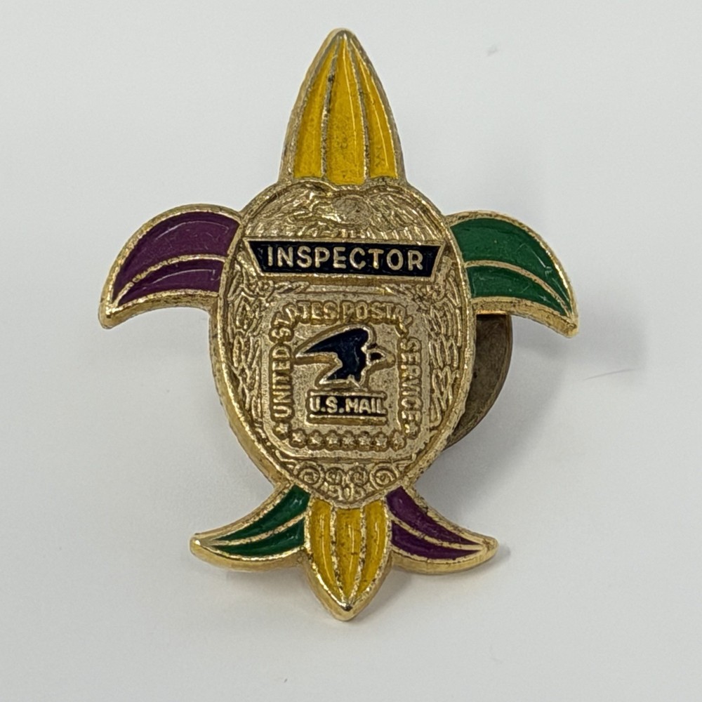 USPS Postal Inspector Service Pin Fleur-De-Lis