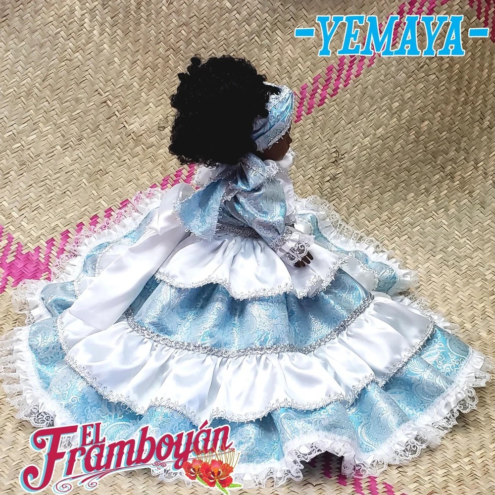 Handmade YEMAYA Doll 18" TALL