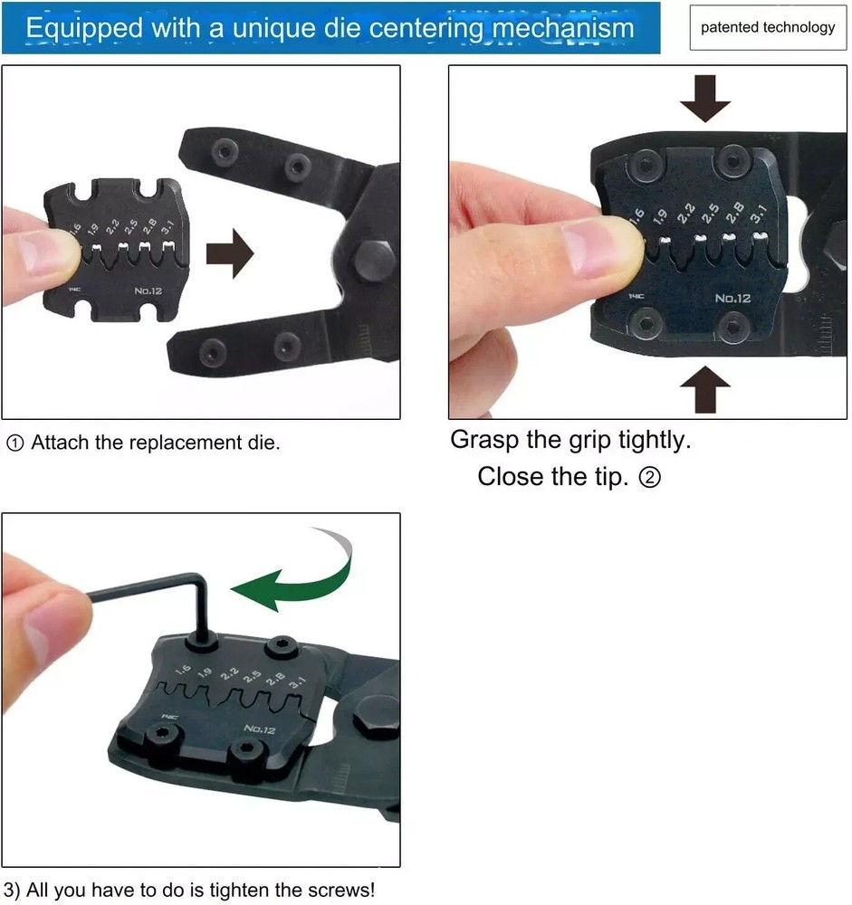 Engineer PAD-11 Crimper mini micro crimp tool Japan New